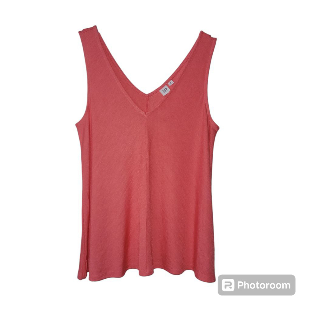 Women's Gap Pink/Coral Tank Top - Size S - Picture 2 of 7